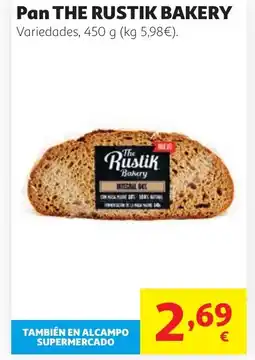 Alcampo THE RUSTIK BAKERY Pan oferta