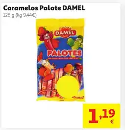 Alcampo DAMEL Caramelos Palote oferta