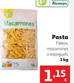 Alcampo Pasta oferta