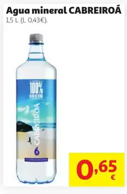 Alcampo CABREIROÁ Agua mineral oferta