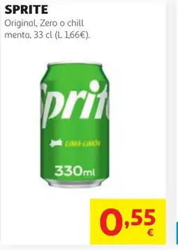 Alcampo SPRITE oferta
