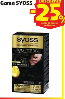 Alcampo SYOSS Gama oferta
