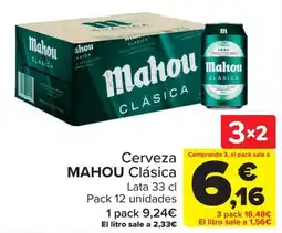 Carrefour Mahou Clásica oferta
