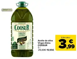 Carrefour Coosur aceite de oliva virgen extra oferta
