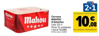 Mahou 5 Estrellas