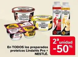 Carrefour Nestle en todos los preparados proteicos lindahls pro+ oferta