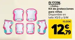 Carrefour Olsson and Brothers Kit de protecciones para niños oferta