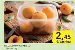 Supermercados MAS Melocoton amarillo oferta