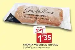 Supermercados MAS Ideal - chapata pan cristal integral oferta