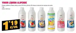 AhorraMas Alipende - yogur liquido oferta