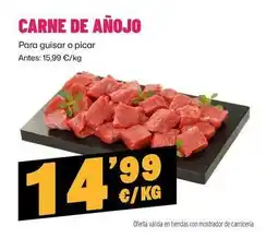 AhorraMas Carne de añojo oferta