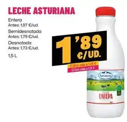 AhorraMas La asturiana - leche oferta