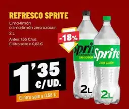 AhorraMas Sprite - refresco oferta