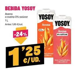 AhorraMas Yosoy - bebida yosoy avena oferta