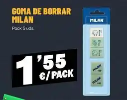 AhorraMas Milán - goma de borrar oferta