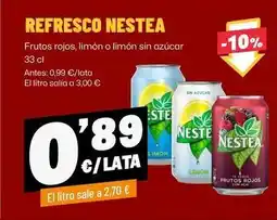 AhorraMas Nestea - refresco oferta