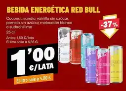 AhorraMas Red bull - bebida energética oferta