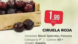 SPAR Gran Canaria Origen - ciruela roja oferta