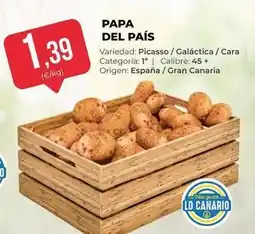SPAR Gran Canaria Origen - papa del país oferta