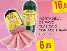 SPAR Gran Canaria Mortadela de pavo clasica o con aceitunas oferta
