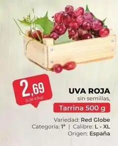 SPAR Gran Canaria Origen - uva roja oferta