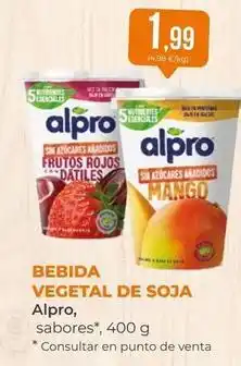 SPAR Gran Canaria Alpro - bebida vegetal de soja oferta