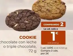 SPAR Gran Canaria Cookie oferta