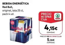SPAR Gran Canaria Red bull - bebida energetica oferta