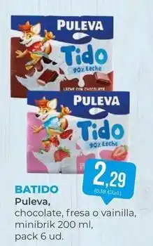 SPAR Gran Canaria Puleva - batido oferta