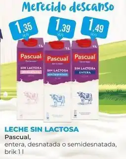 SPAR Gran Canaria Pascual - leche sin lactosa oferta