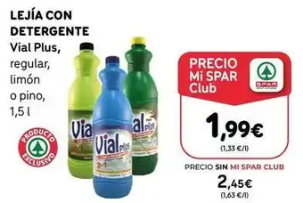 Vialplus - lejía con detergente