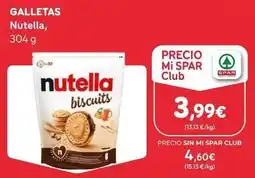 SPAR Gran Canaria Nutella oferta