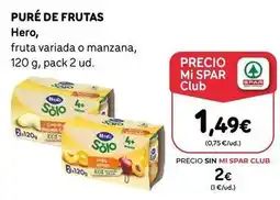 SPAR Gran Canaria Hero - pure de frutas oferta
