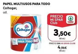 SPAR Gran Canaria Colhogar - papel multiusos para todo oferta