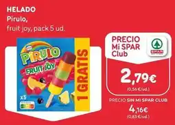 SPAR Gran Canaria Pirulo - helado oferta