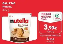 SPAR Gran Canaria Nutella oferta