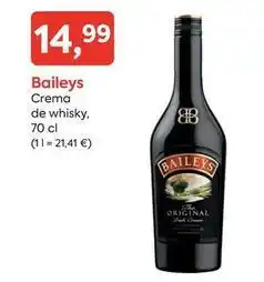 Suma Supermercados Baileys - crema de whisky oferta