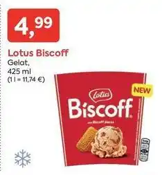 Suma Supermercados Lotus - biscoff oferta
