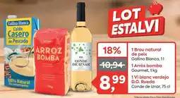 Suma Supermercados Gallina blanca - 1 brou natural de peix oferta