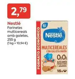 Suma Supermercados Nestlé - farinetes multicereals amb galetes oferta