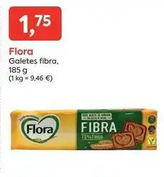 Suma Supermercados Flora - galetes fibra oferta