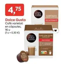 Suma Supermercados Dolce gusto - café varietat en cápsules oferta