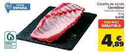 Carrefour Carrefour - costilla de cerdo oferta