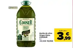 Carrefour Coosur - aceite de oliva virgen extra oferta