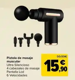 Carrefour Pistola de masaje muscular oferta