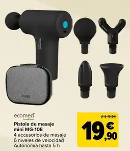 Carrefour Medisana - pistola de masaje mini mg-10e ecomed oferta