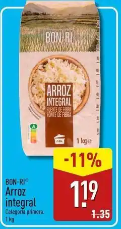 ALDI Bon - arroz integral oferta