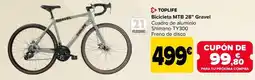 Carrefour Toplife - bicicleta mtb 28 gravel oferta