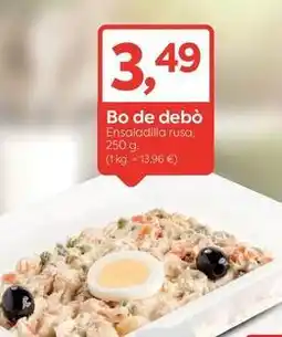 Suma Supermercados Bo de debò - ensaladilla rusa oferta