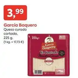 Suma Supermercados García baquero - queso curado cortado oferta